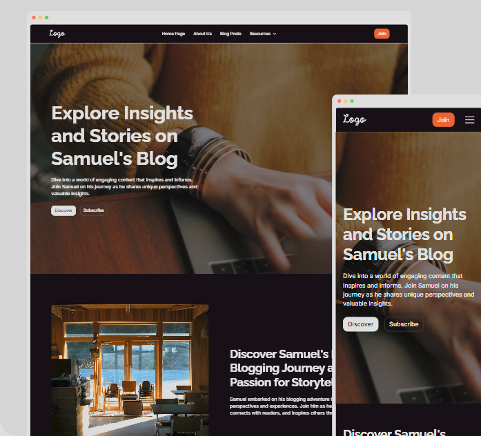 Blog Webite